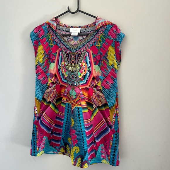 Camilla youth- fabulous top/ beach and swim coverup - Picture 2 of 5